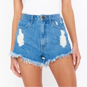 Nwt show me your mumu Houston High Waisted Shorts 27